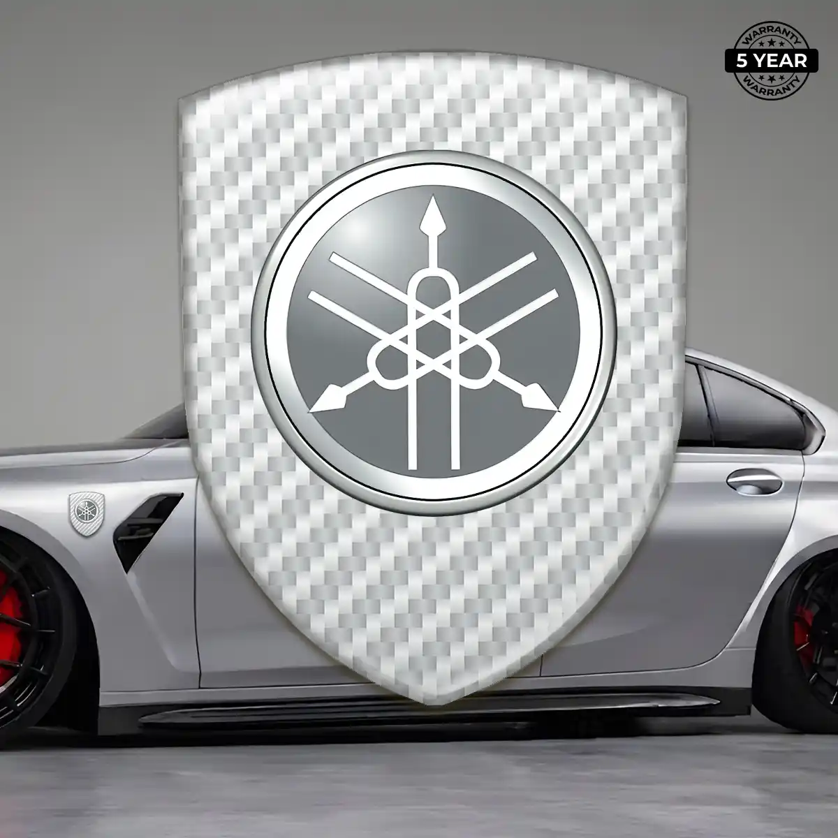 Yamaha Car Emblem Overlay Resin Luxe