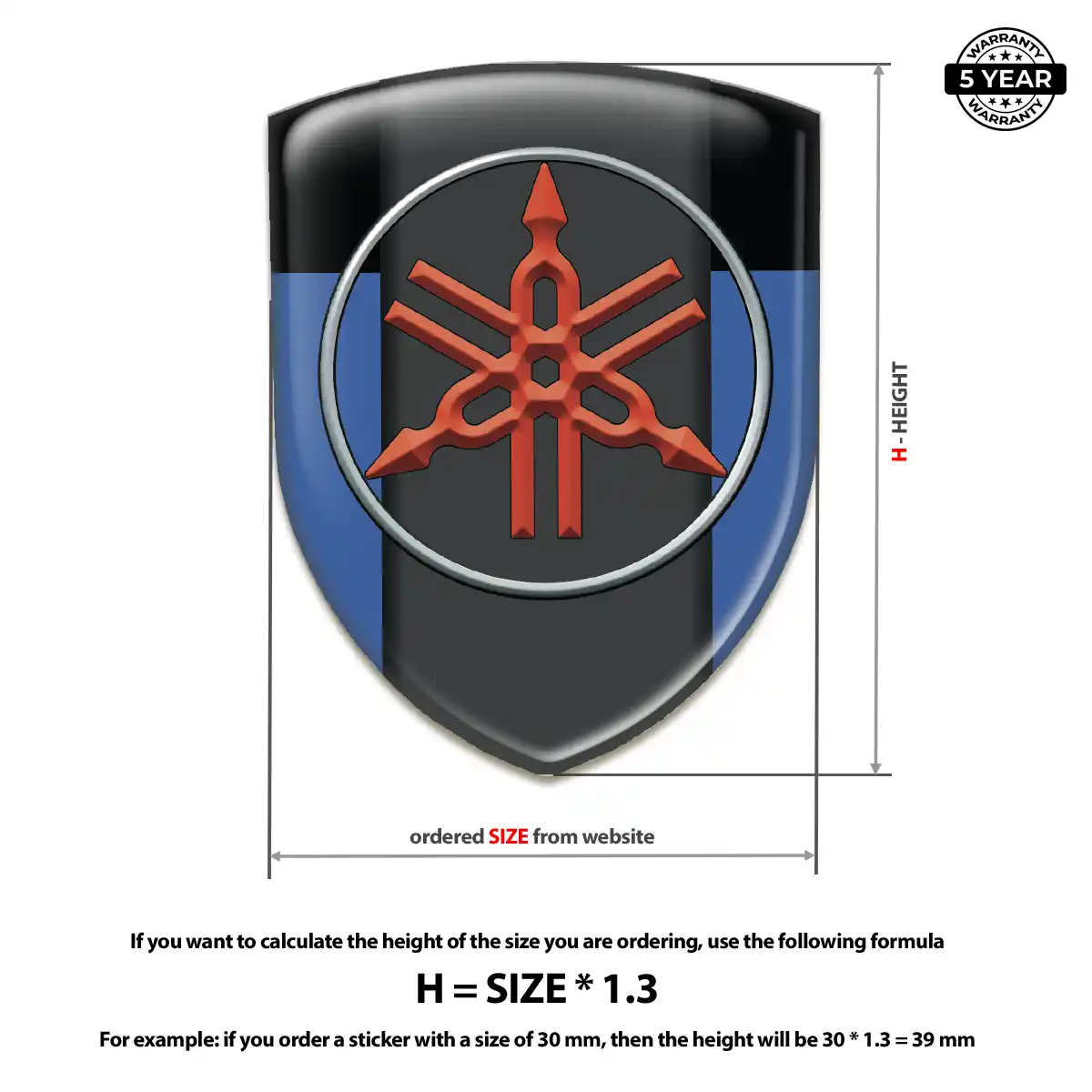 Yamaha Car Emblem Overlay Sport Tuning