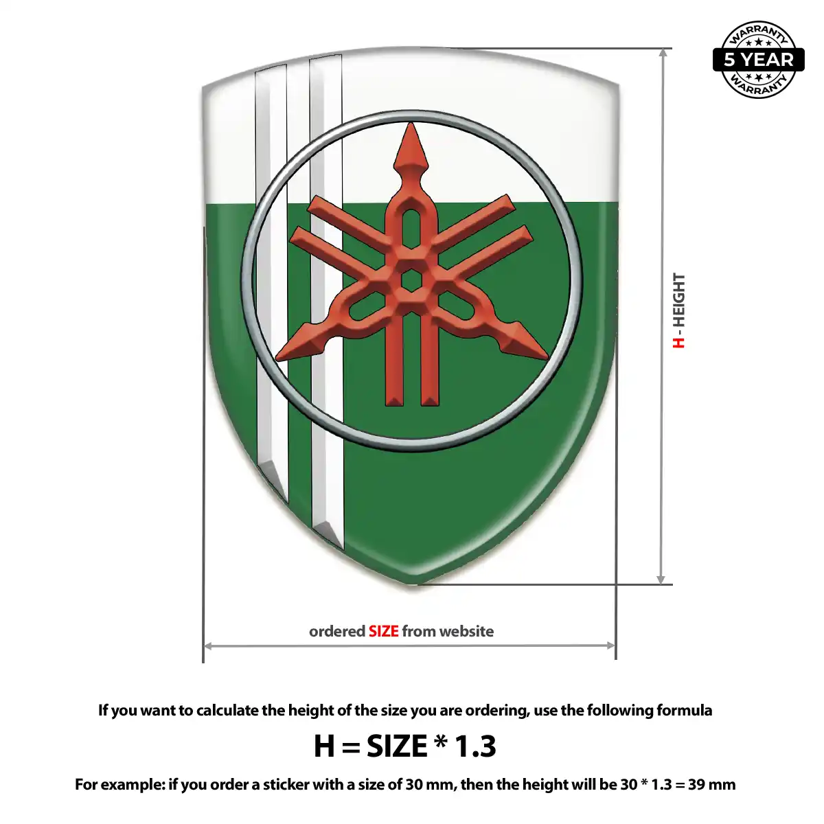 Yamaha Car Emblem Overlay Superior Craft