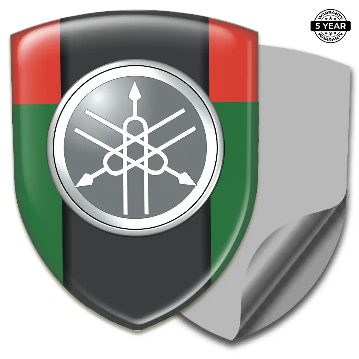 Yamaha Car Emblem Sticker Branded Line