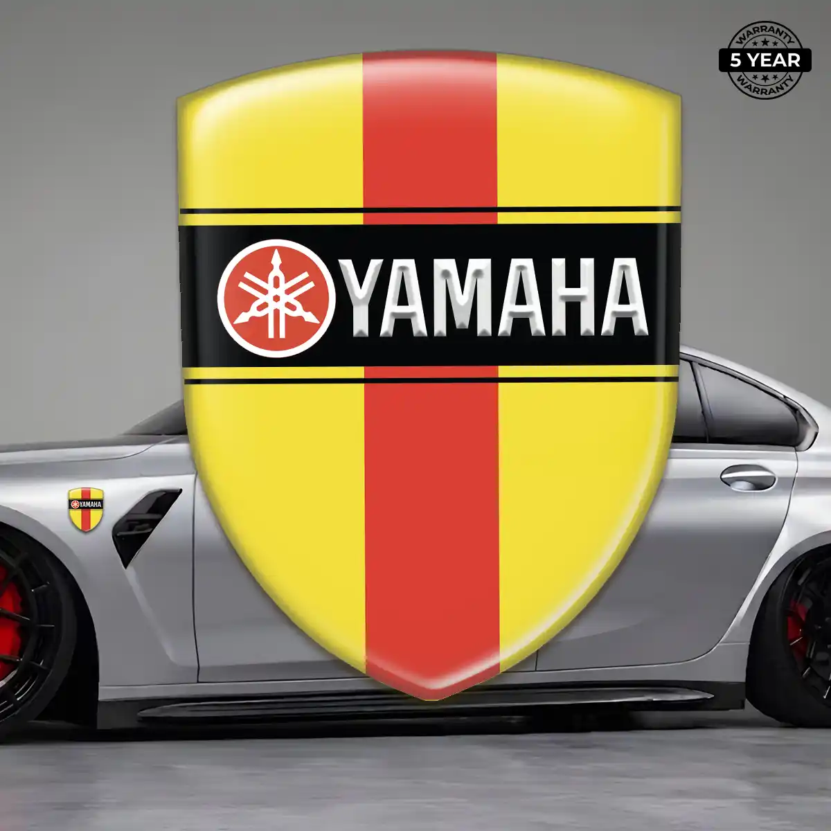 Yamaha Car Emblem Sticker Elite Edition