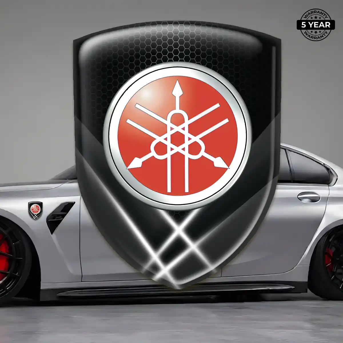 Yamaha Car Emblem Sticker Exterior Luxe