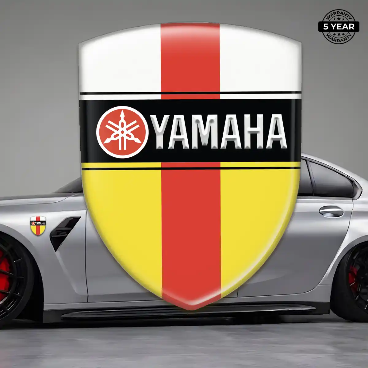 Yamaha Car Emblem Sticker Opulent Line