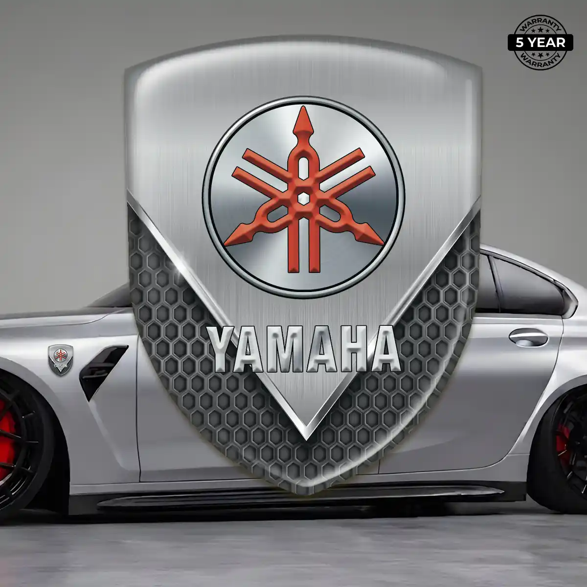 Yamaha Car Emblem Sticker Performance Style