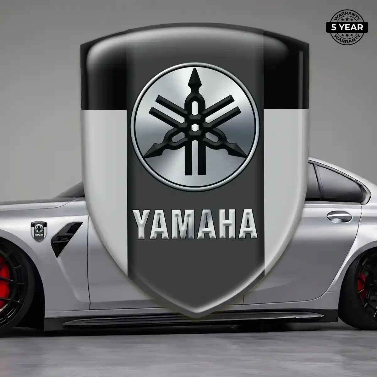 Yamaha Car Emblem Sticker Prime Quality