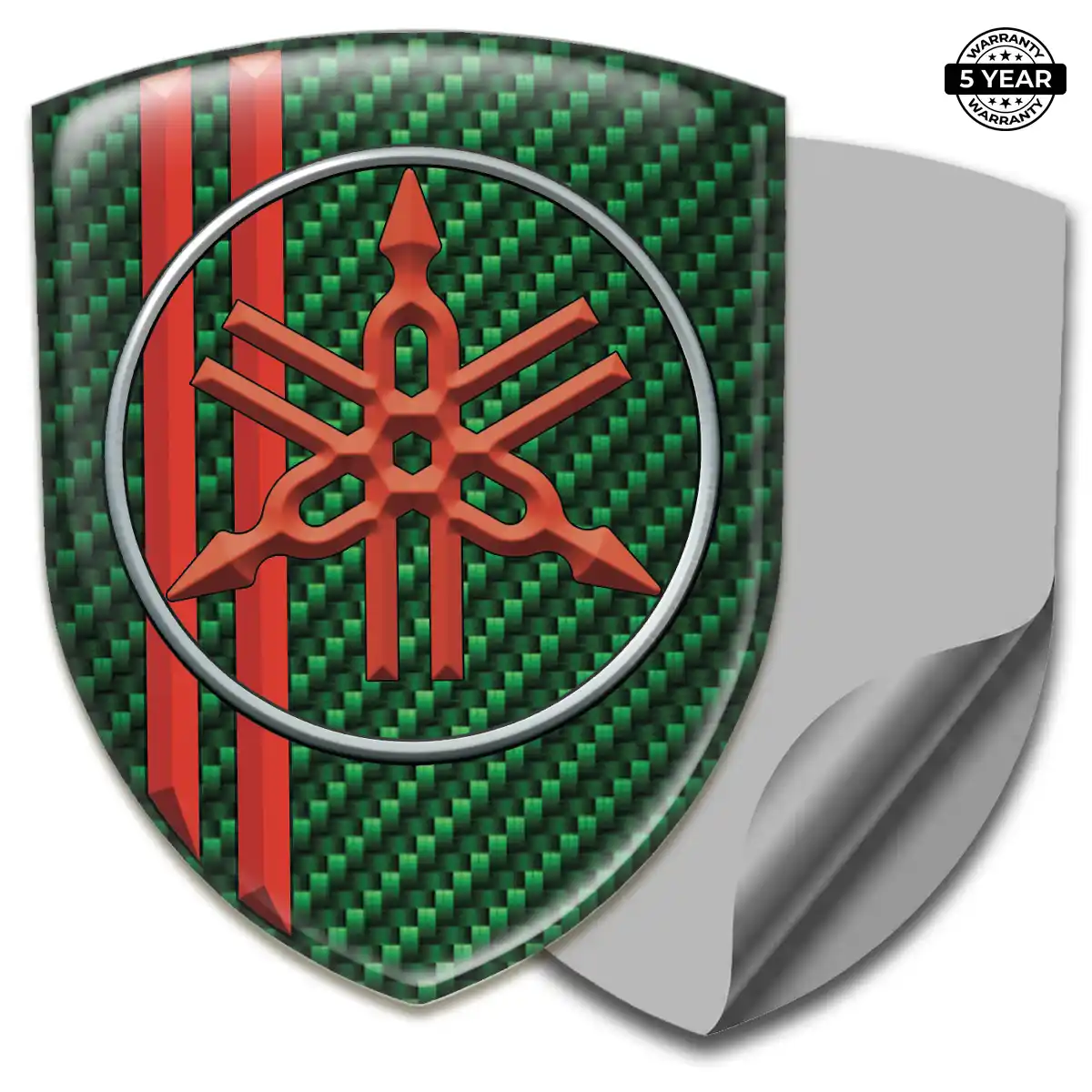 Yamaha Car Emblem Sticker Refined Design