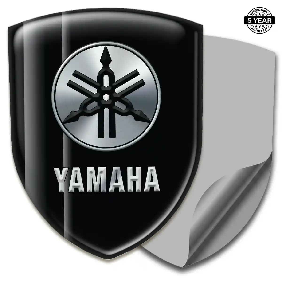 Yamaha Car Emblem Sticker Resin Elite