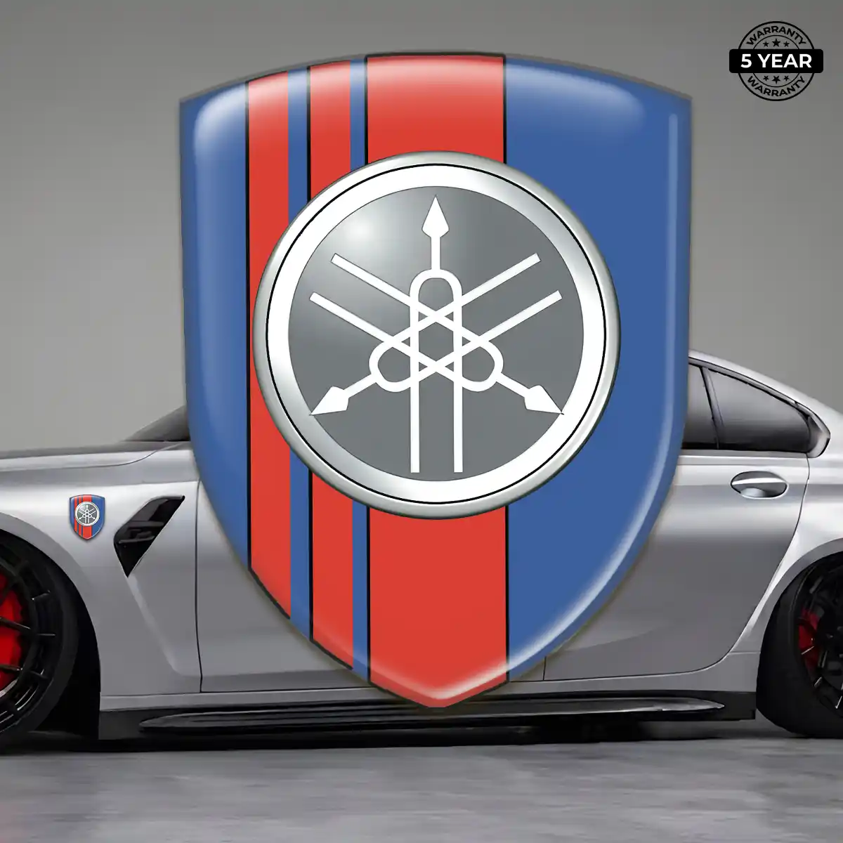 Yamaha Car Emblem Sticker Signature Edition