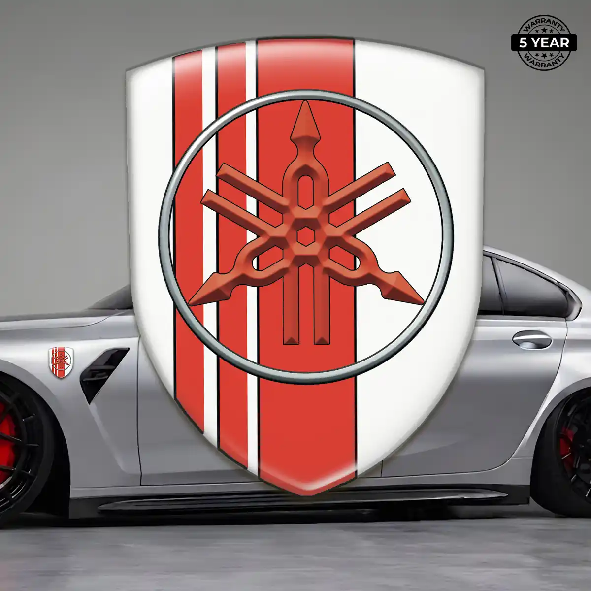 Yamaha Car Emblem Sticker Signature Grade