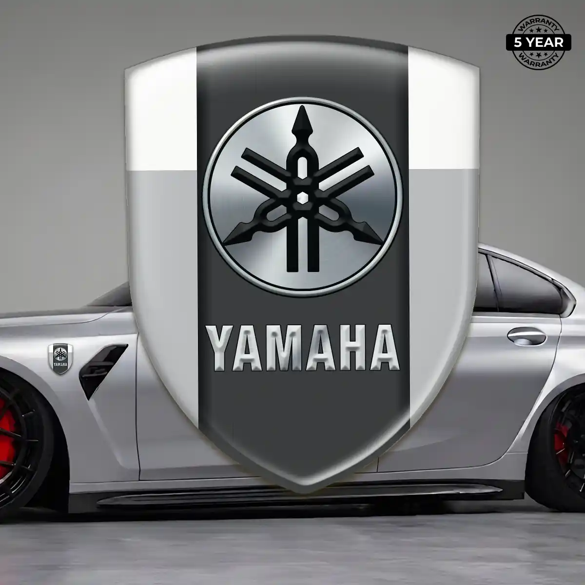 Yamaha Car Emblem Sticker Sport Tuning
