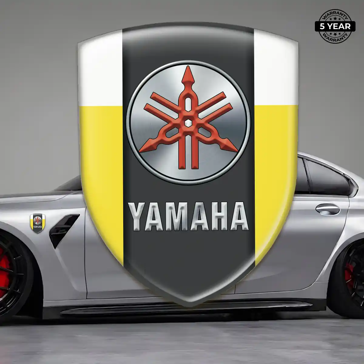 Yamaha Car Emblem Sticker Street Tuning
