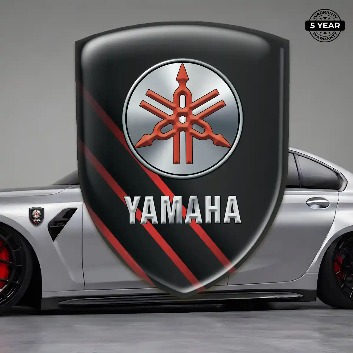 Yamaha Car Logo Decal Branded Line