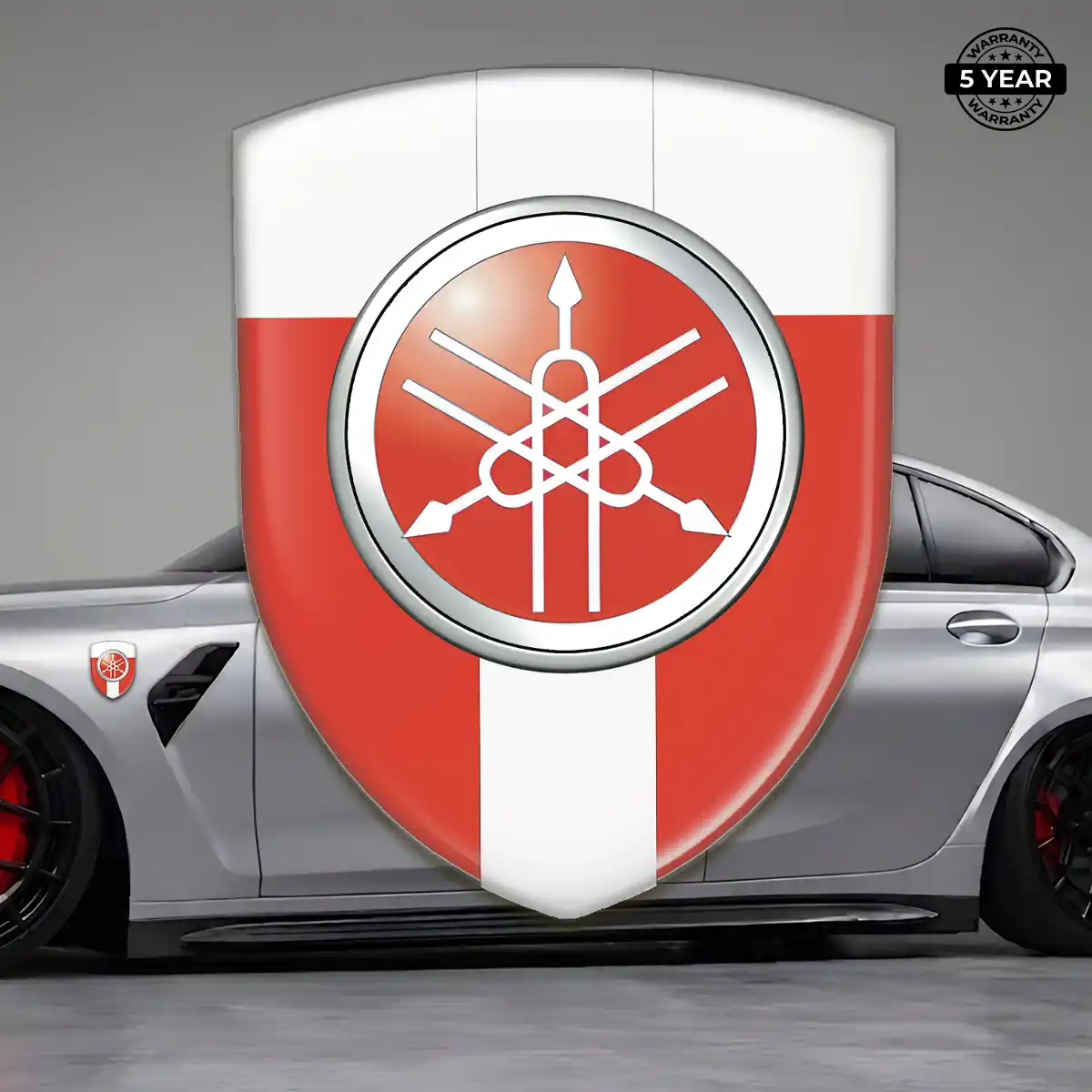 Yamaha Car Logo Decal Cabin Style