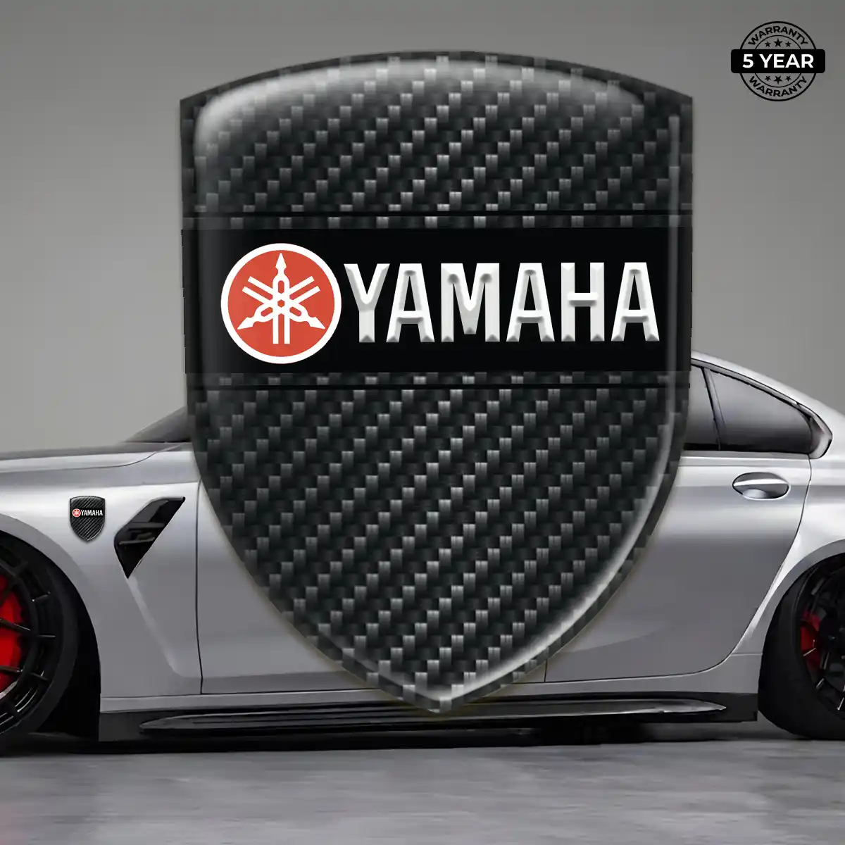 Yamaha Car Logo Decal Prime Quality