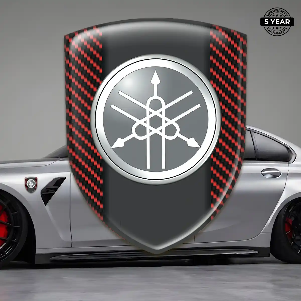 Yamaha Car Logo Decal Refined Design