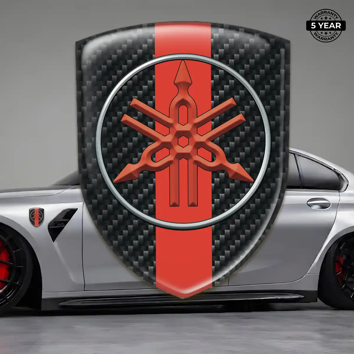 Yamaha Car Logo Decal Resin Elite