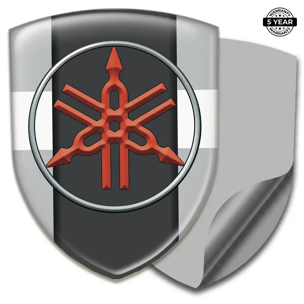 Yamaha Car Logo Decal Resin Luxe