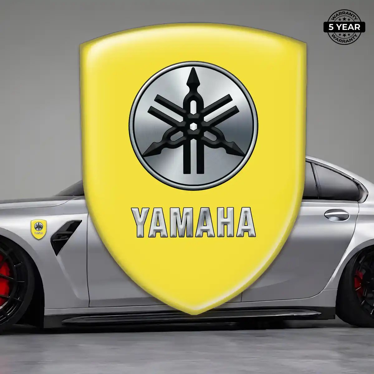 Yamaha Car Logo Decal Signature Edition