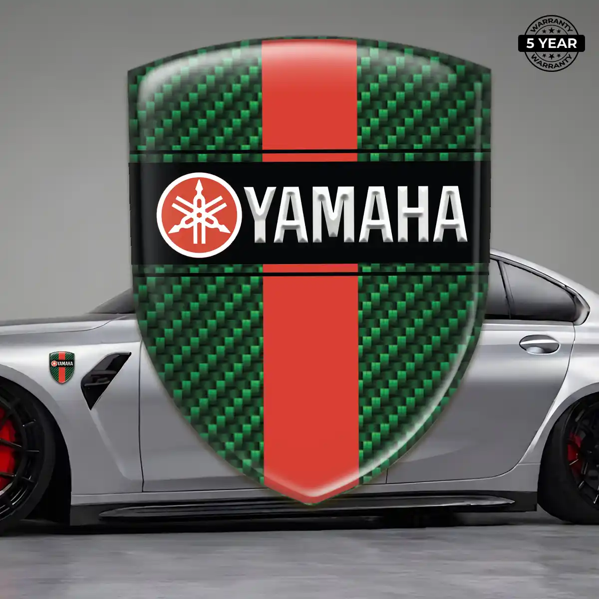 Yamaha Car Logo Decal Signature Grade