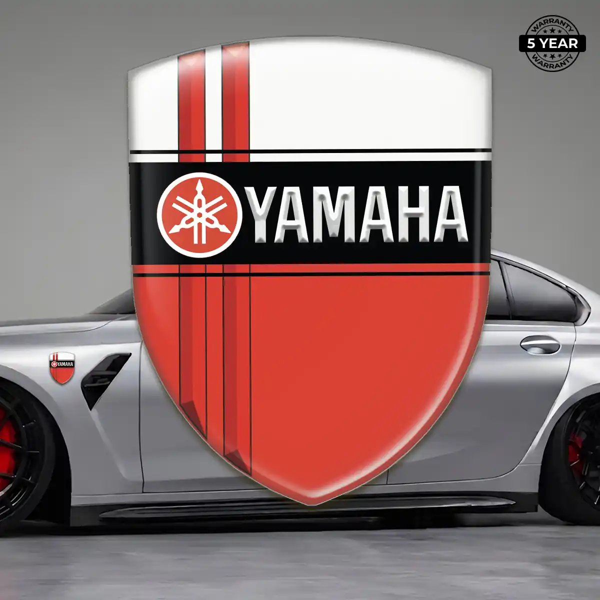 Yamaha Car Logo Decal Sleek Style