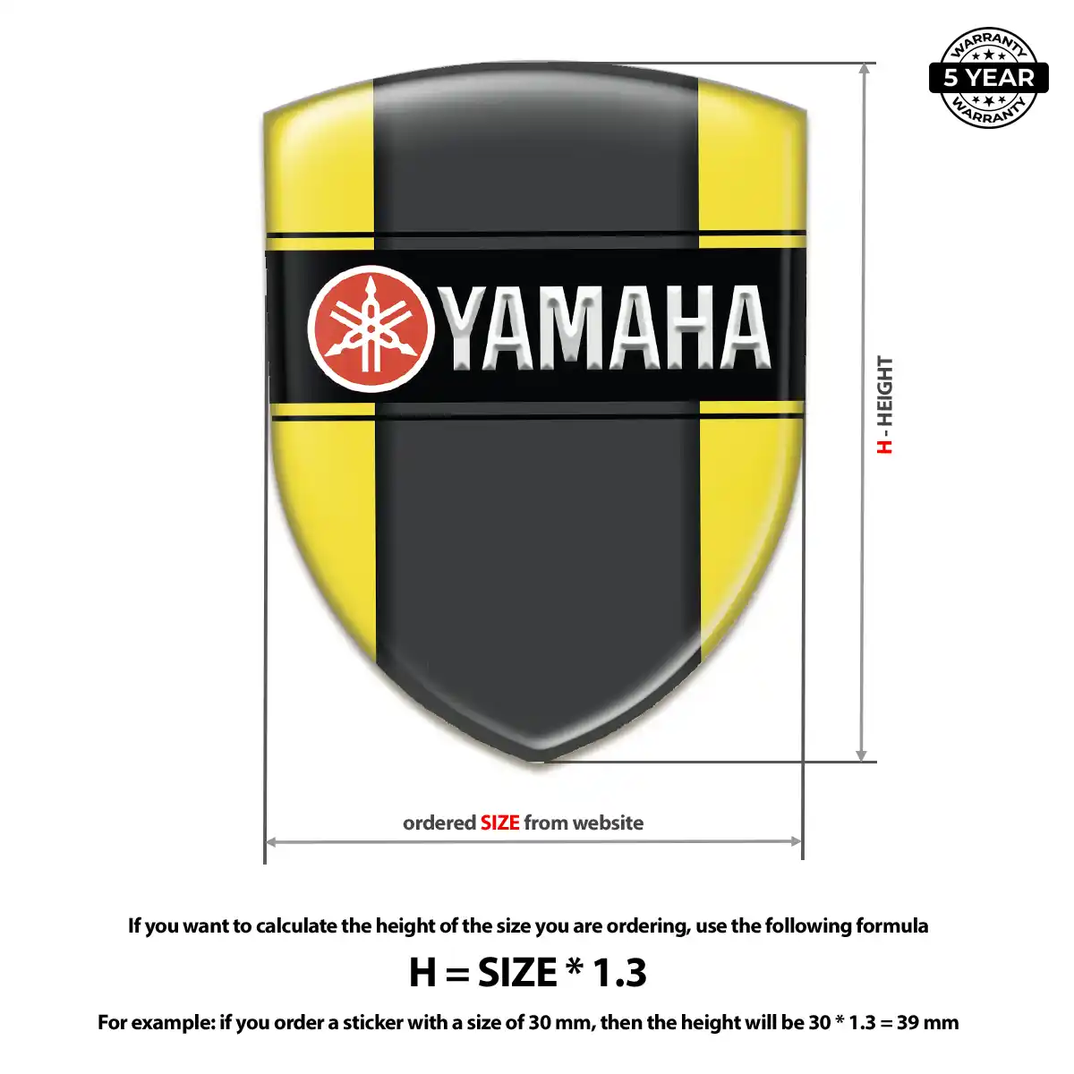 Yamaha Crest Emblem Exclusive Series