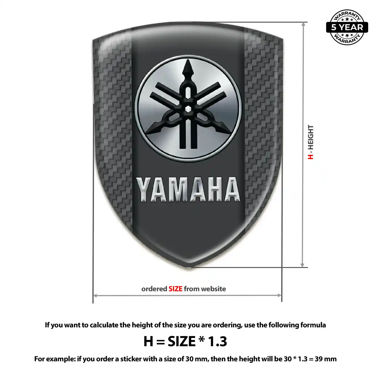 Yamaha Crest Emblem Noble Edition