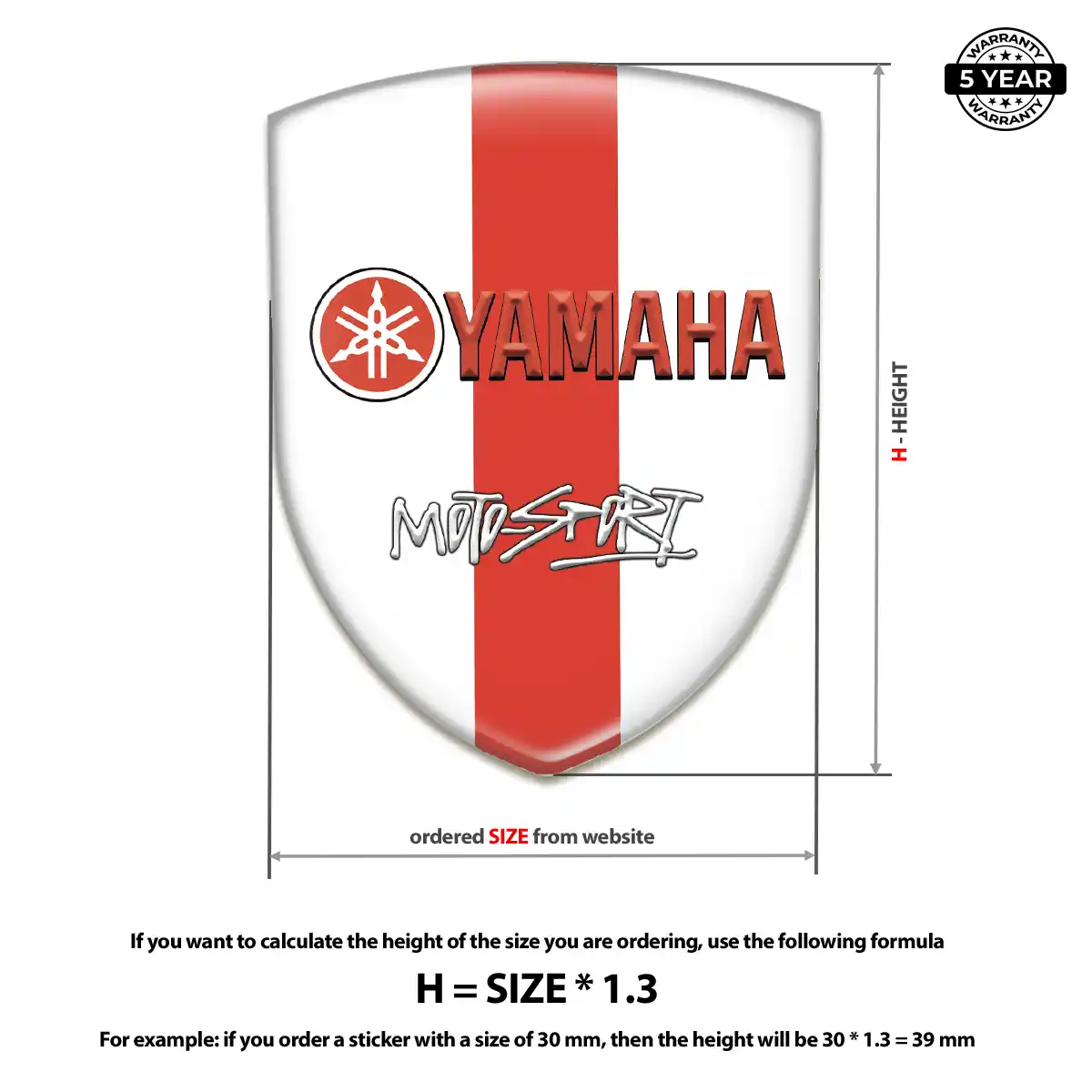 Yamaha Crest Emblem Opulent Line