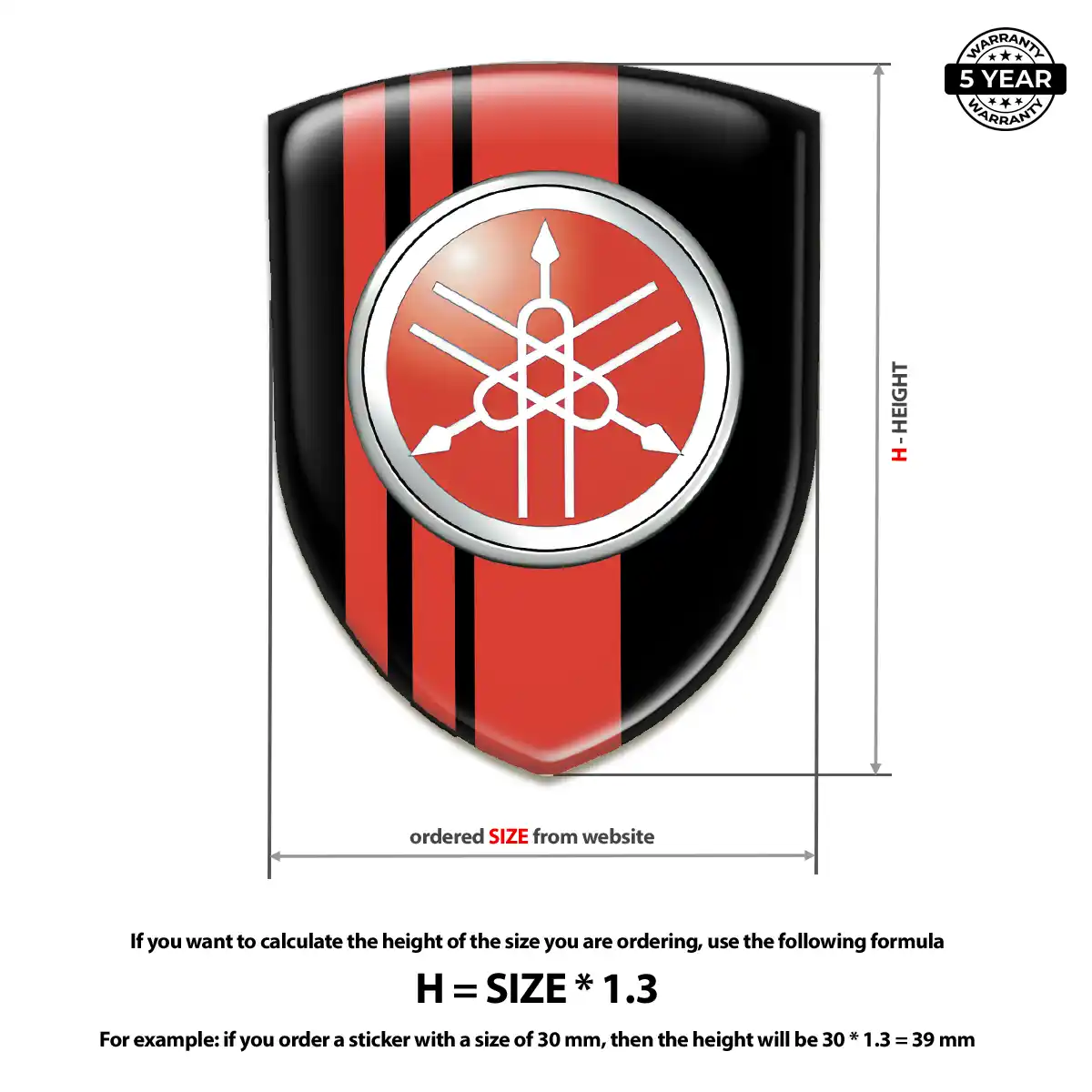 Yamaha Crest Emblem Signature Edition