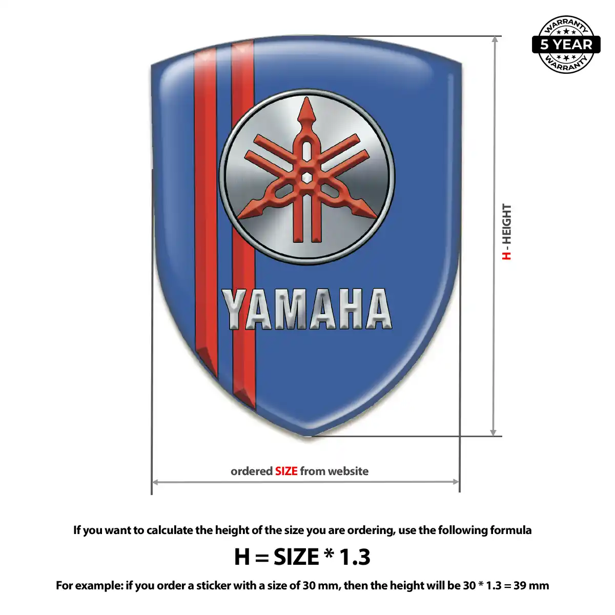 Yamaha Crest Emblem Street Tuning
