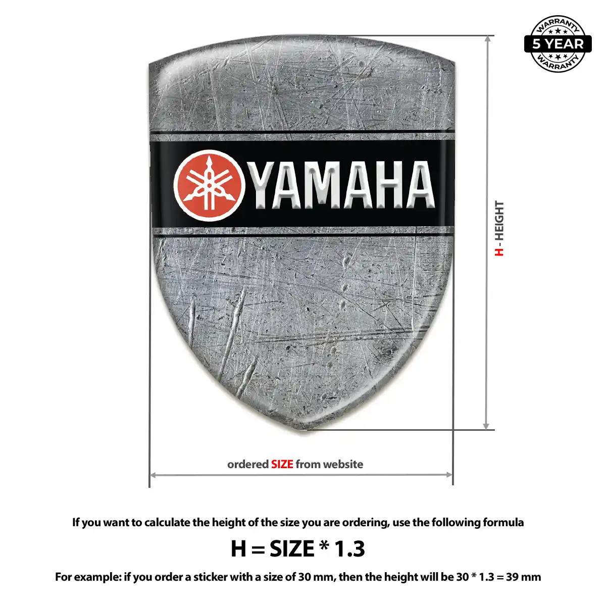 Yamaha Crest Emblem Superior Craft