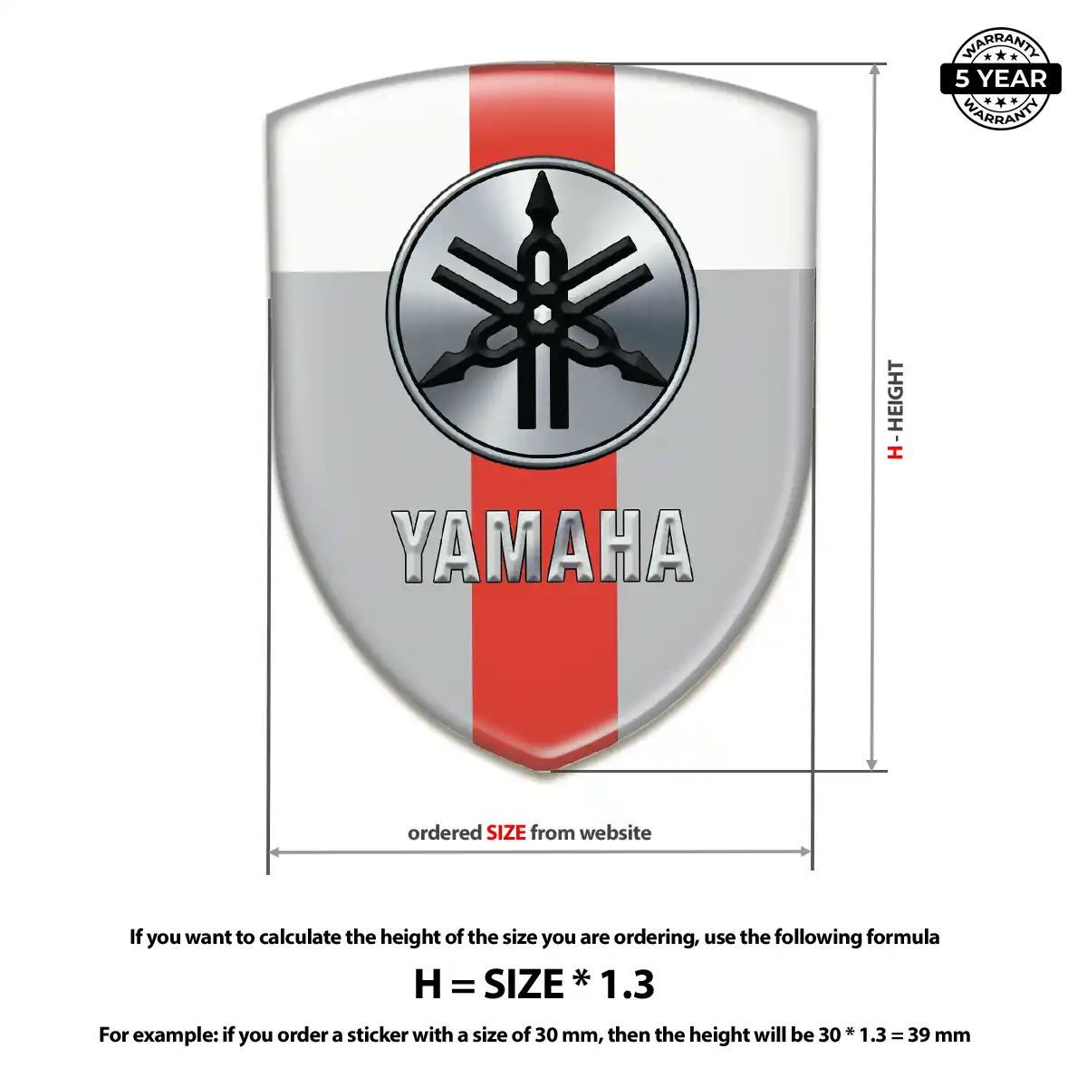 Yamaha Crest Logo Emblem Elite Edition