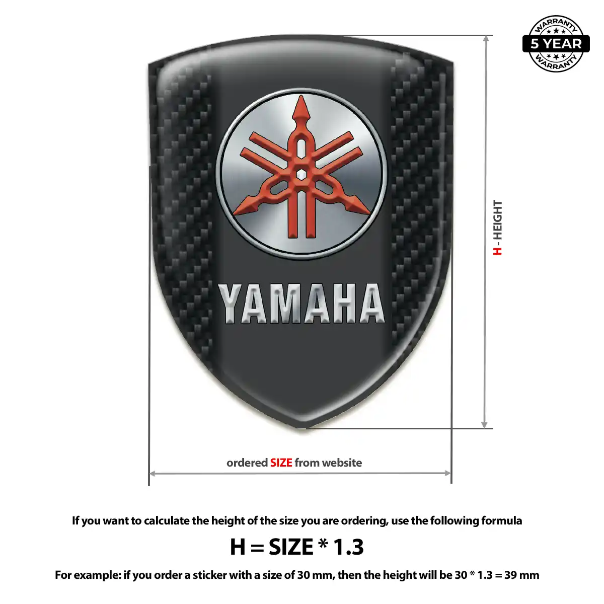 Yamaha Crest Logo Emblem Exclusive Series