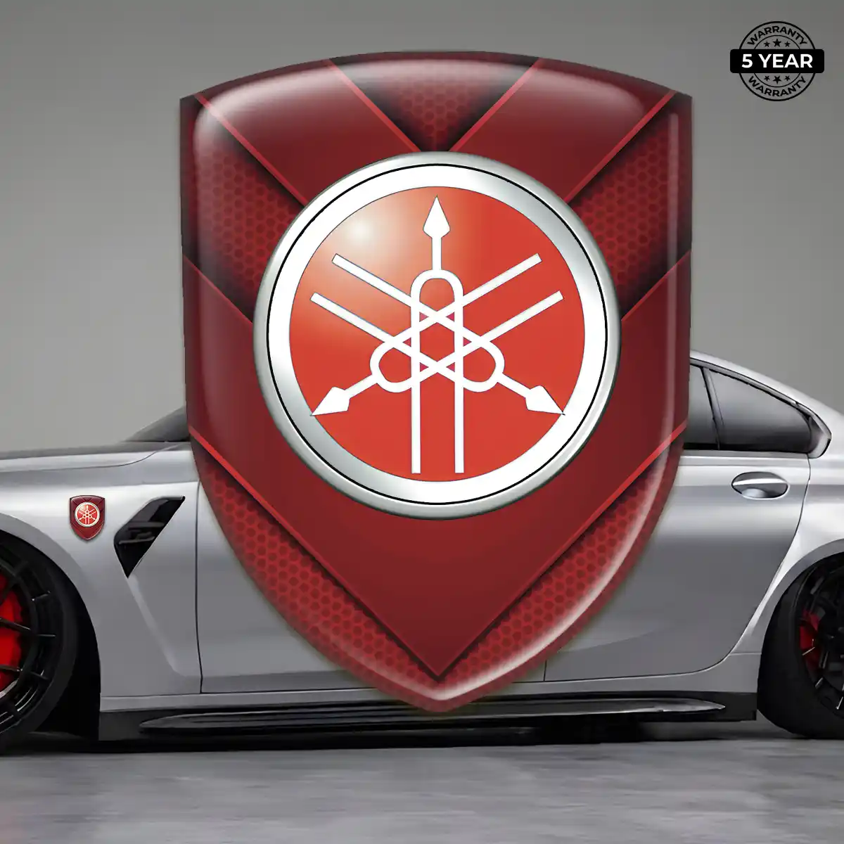 Yamaha Crest Logo Emblem Resin Luxe