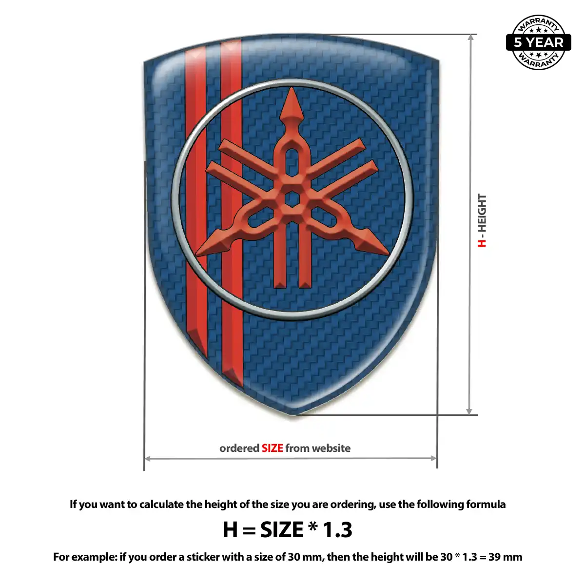 Yamaha Crest Logo Emblem Superior Craft