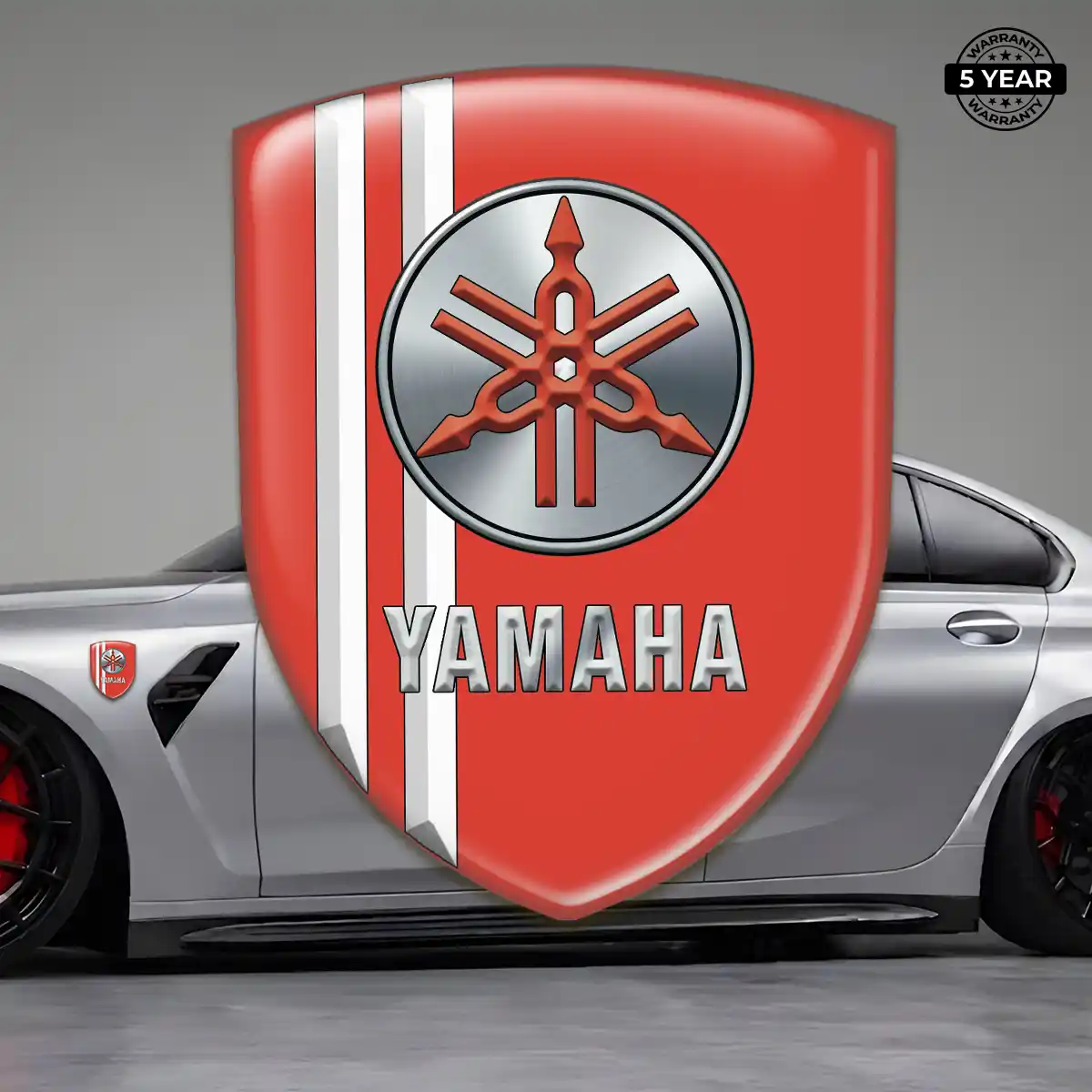 Yamaha Domed Badge Elite Finish