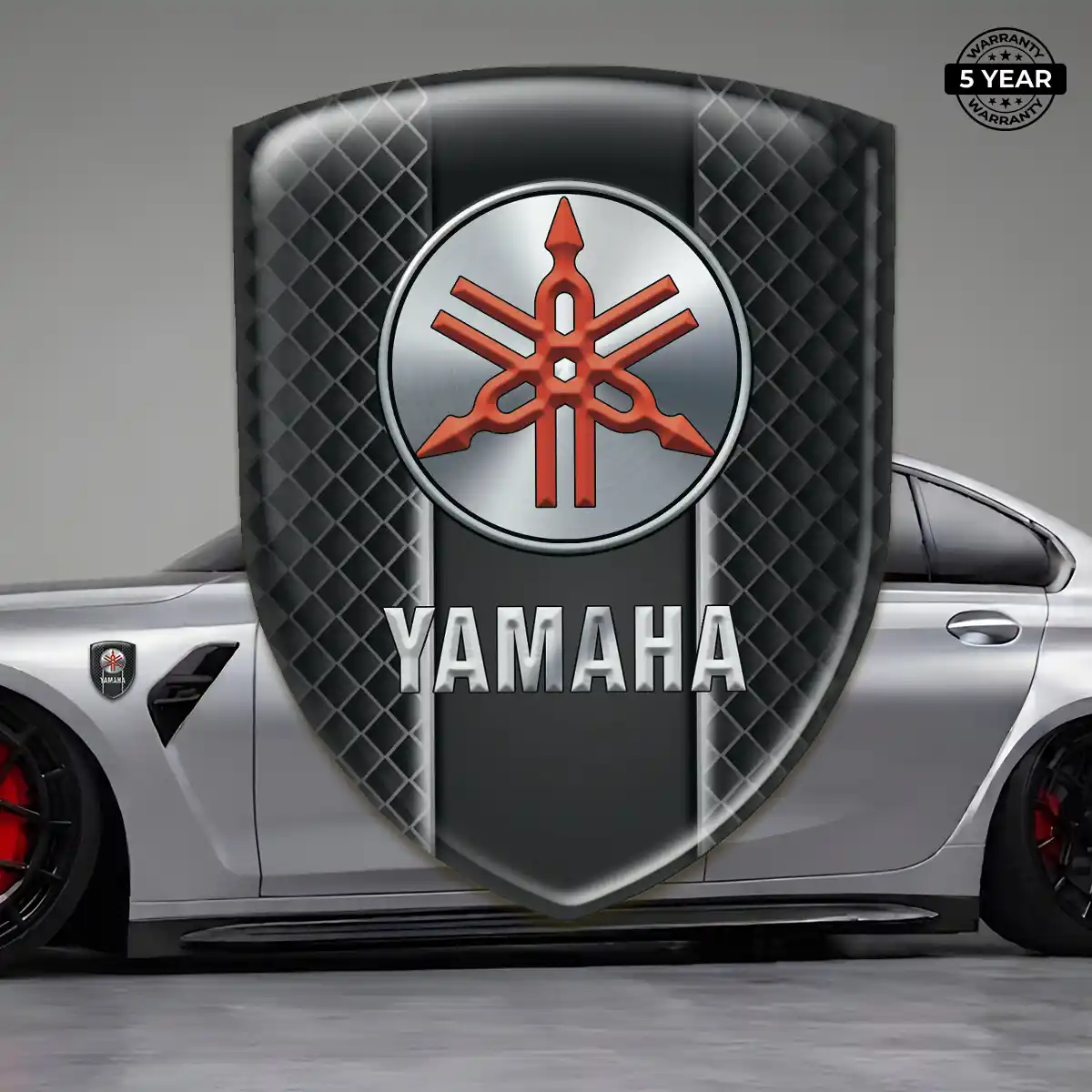 Yamaha Domed Badge Exterior Luxe