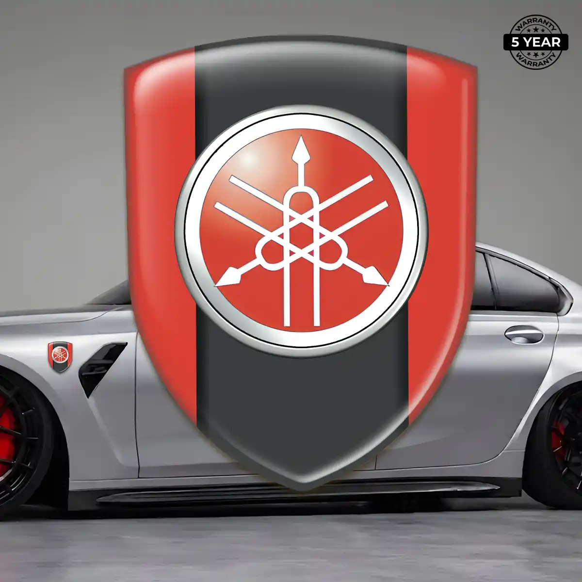 Yamaha Domed Badge Refined Design