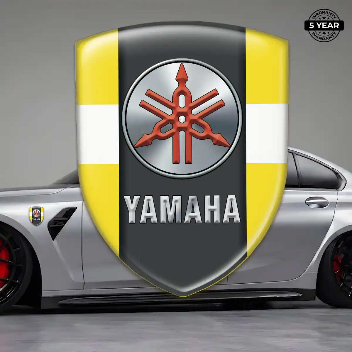 Yamaha Domed Badge Resin Luxe