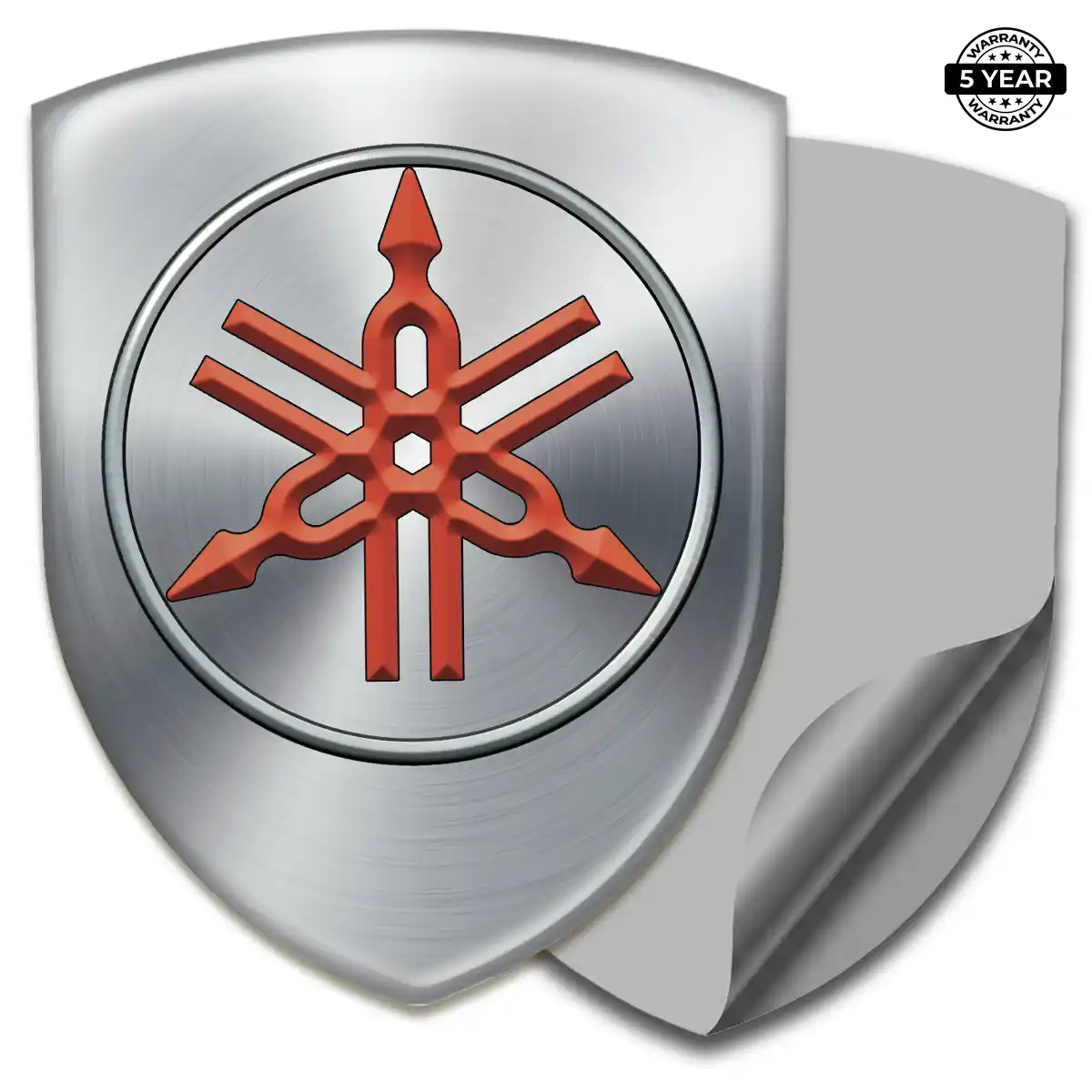 Yamaha Domed Badge Sleek Style