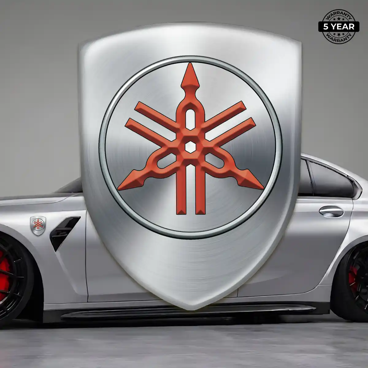Yamaha Domed Badge Sleek Style