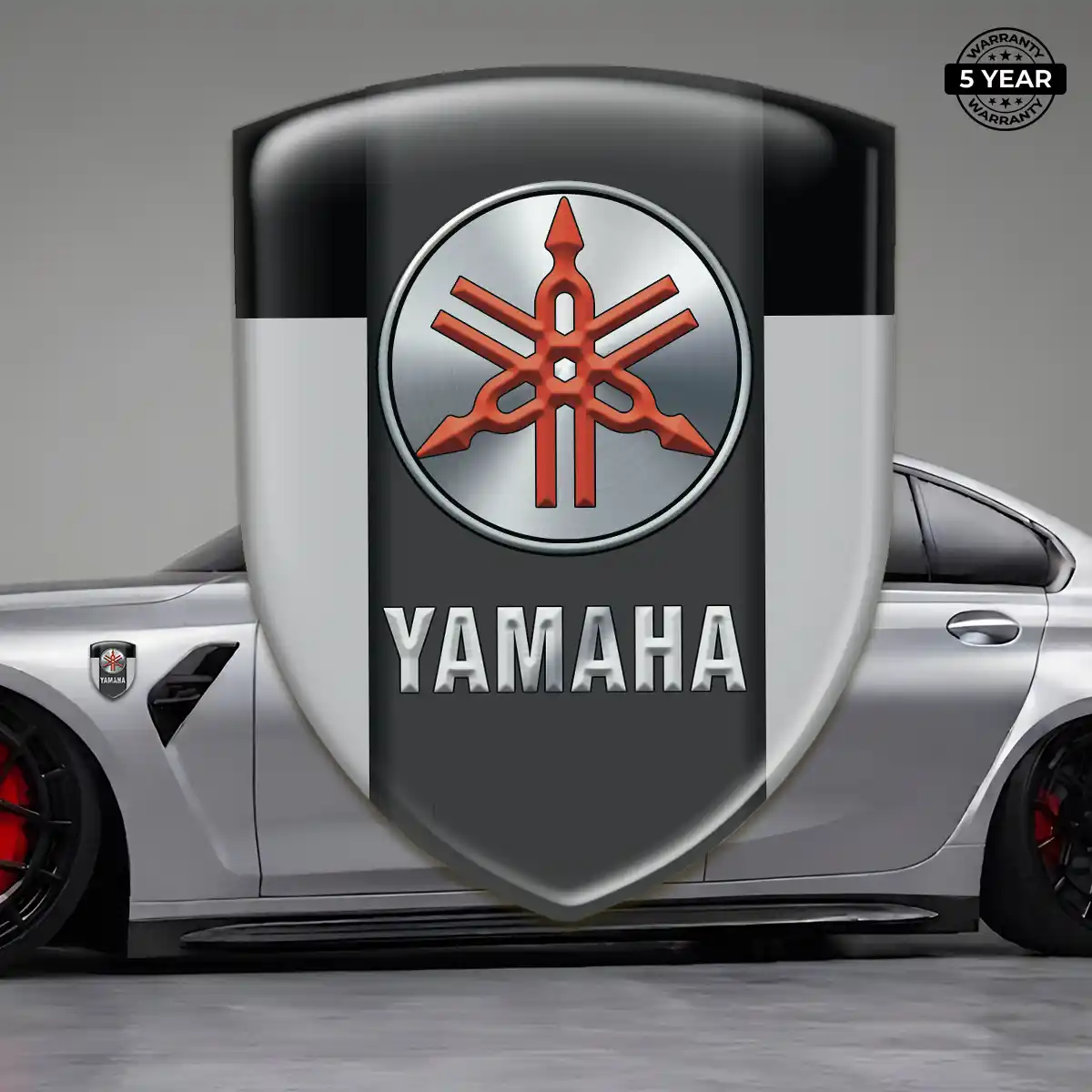 Yamaha Domed Car Sticker Deluxe Edition