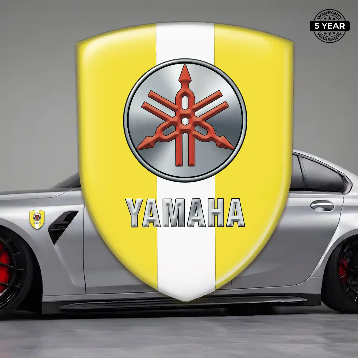 Yamaha Domed Car Sticker Elite Edition