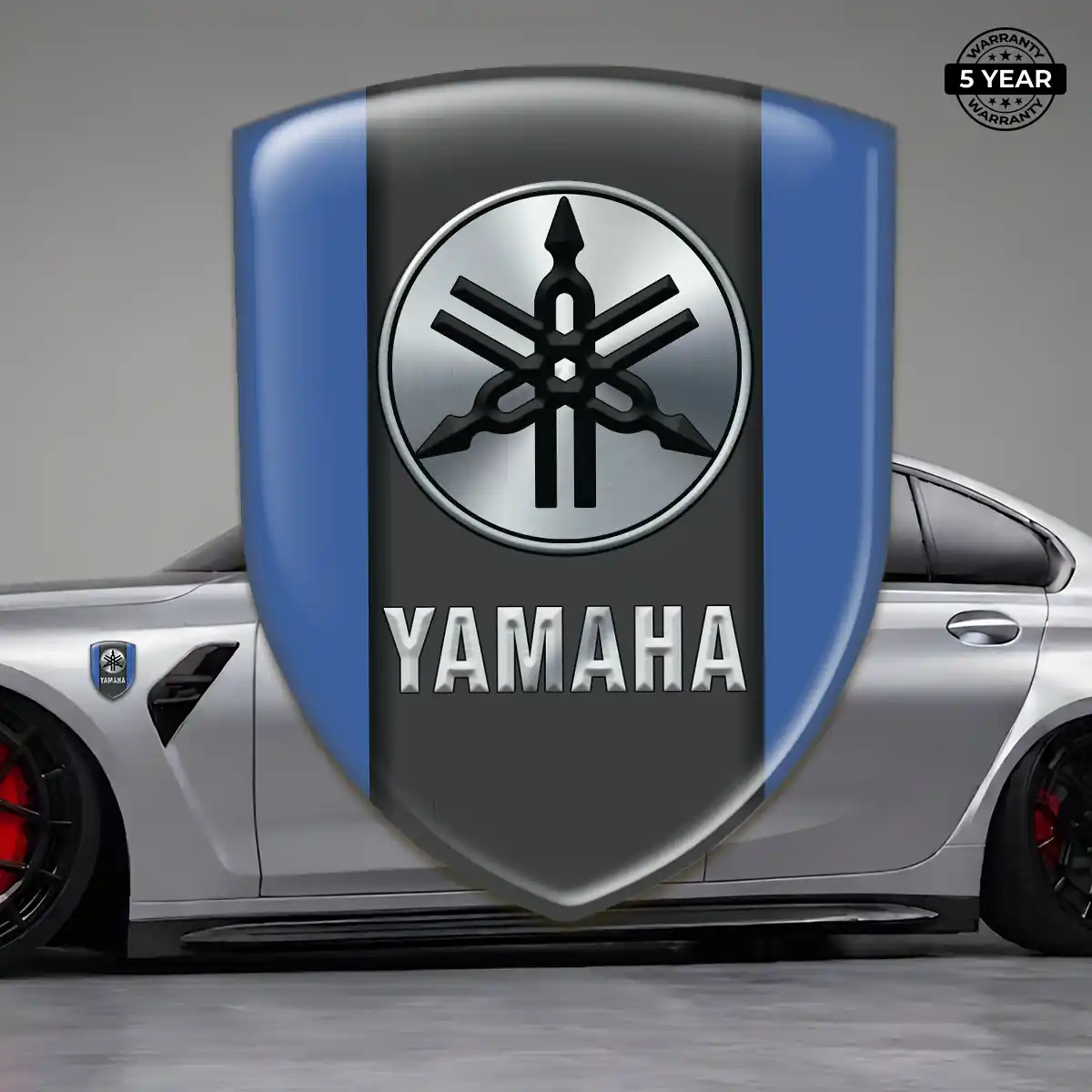 Yamaha Domed Car Sticker Exterior Luxe