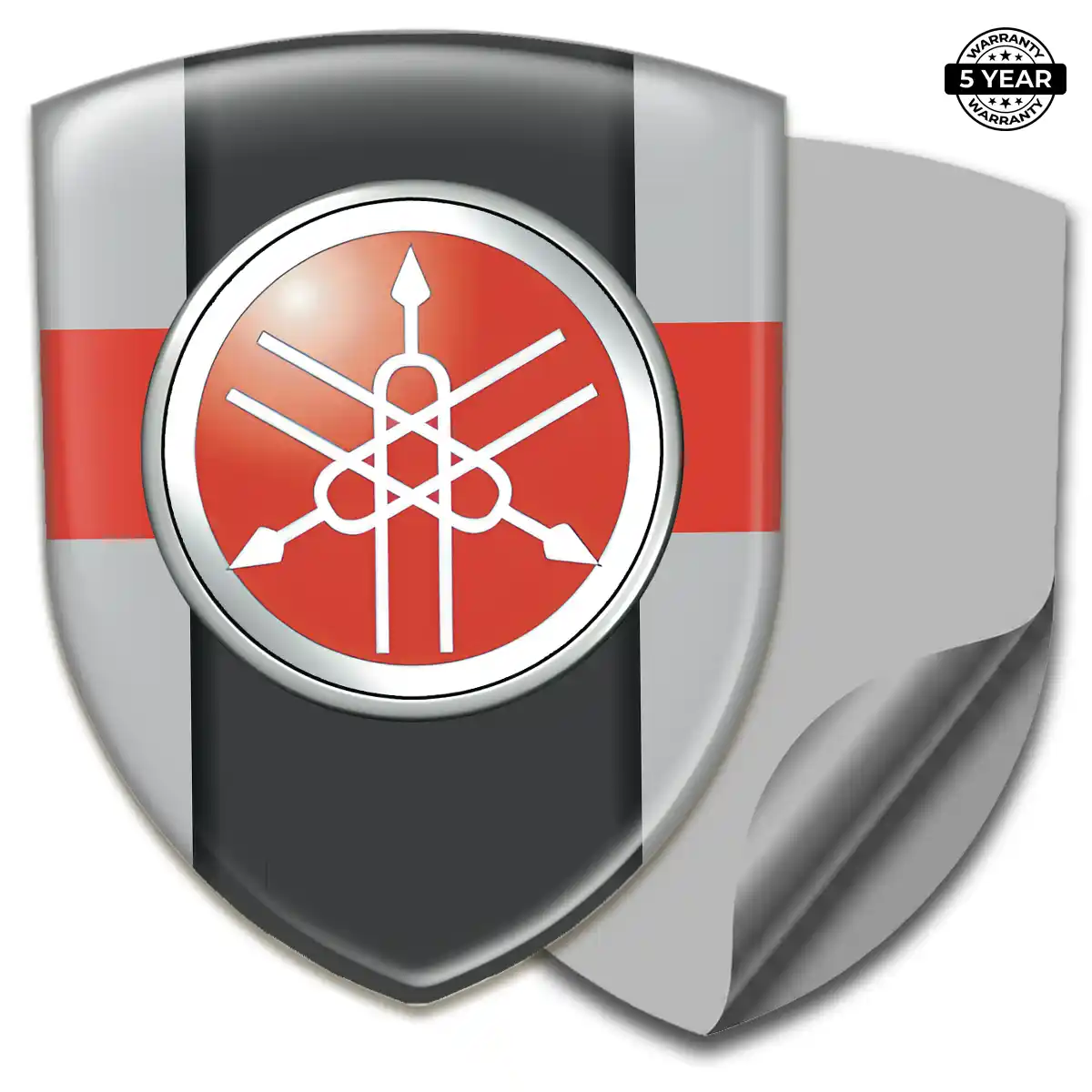 Yamaha Domed Car Sticker Premium Dome