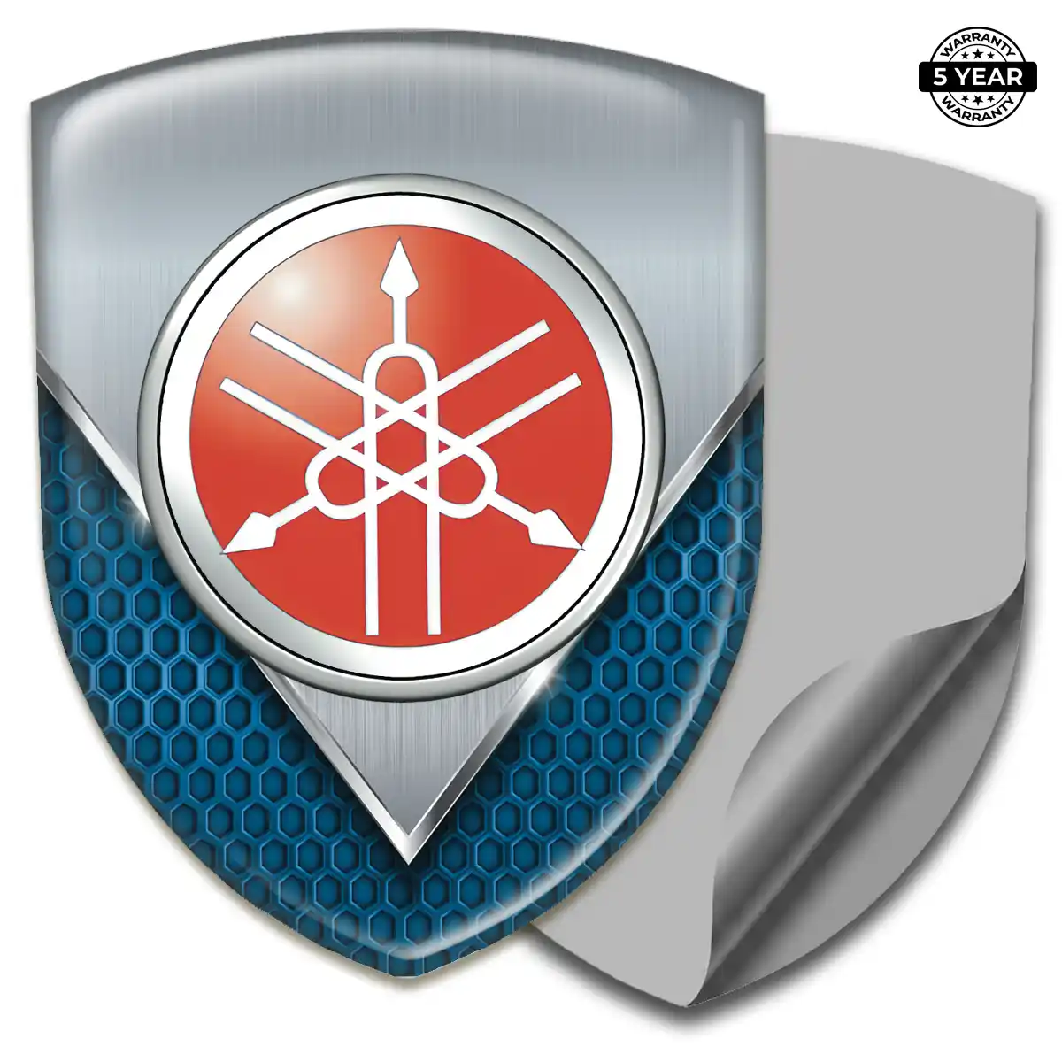 Yamaha Domed Car Sticker Prime Quality
