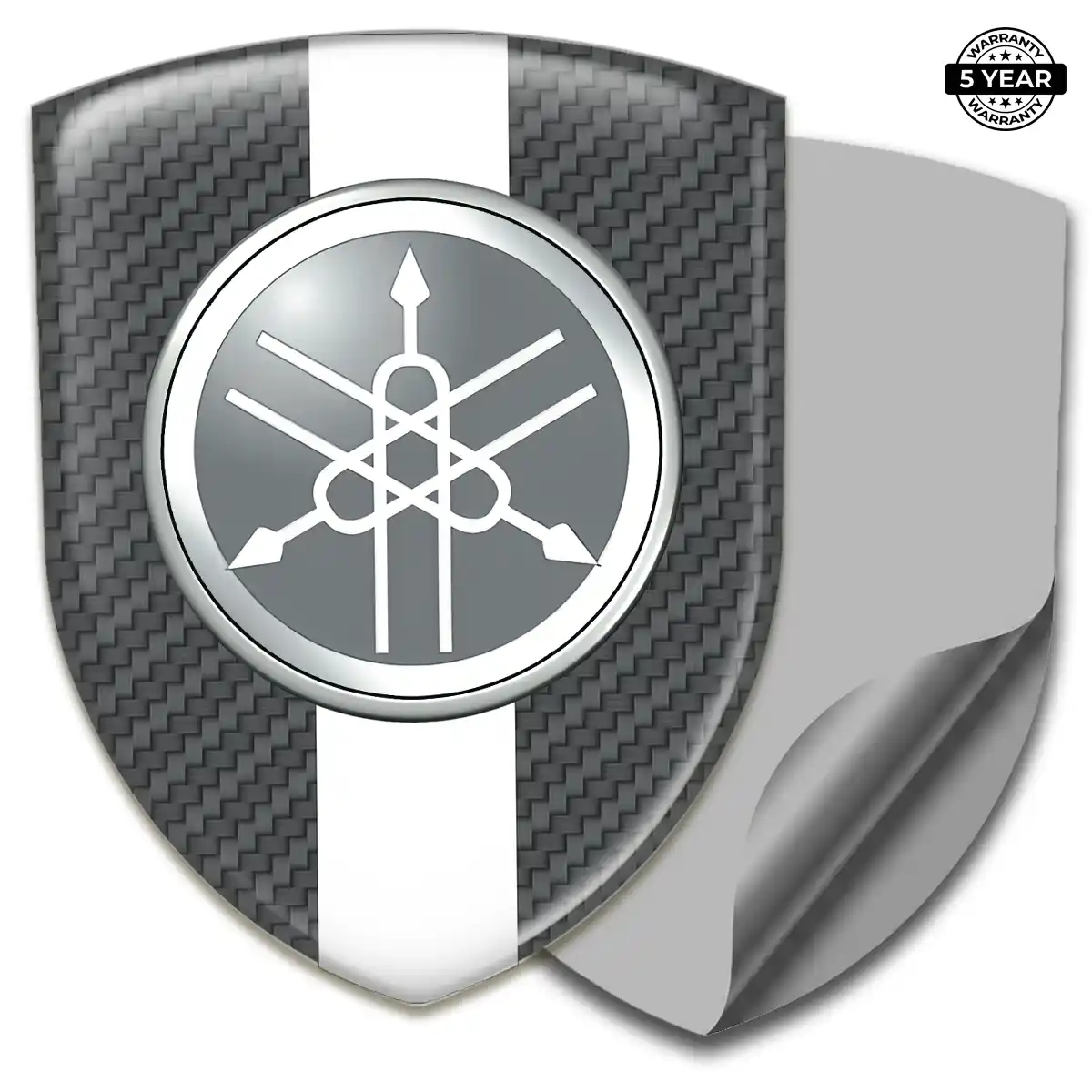 Yamaha Domed Car Sticker Resin Elite
