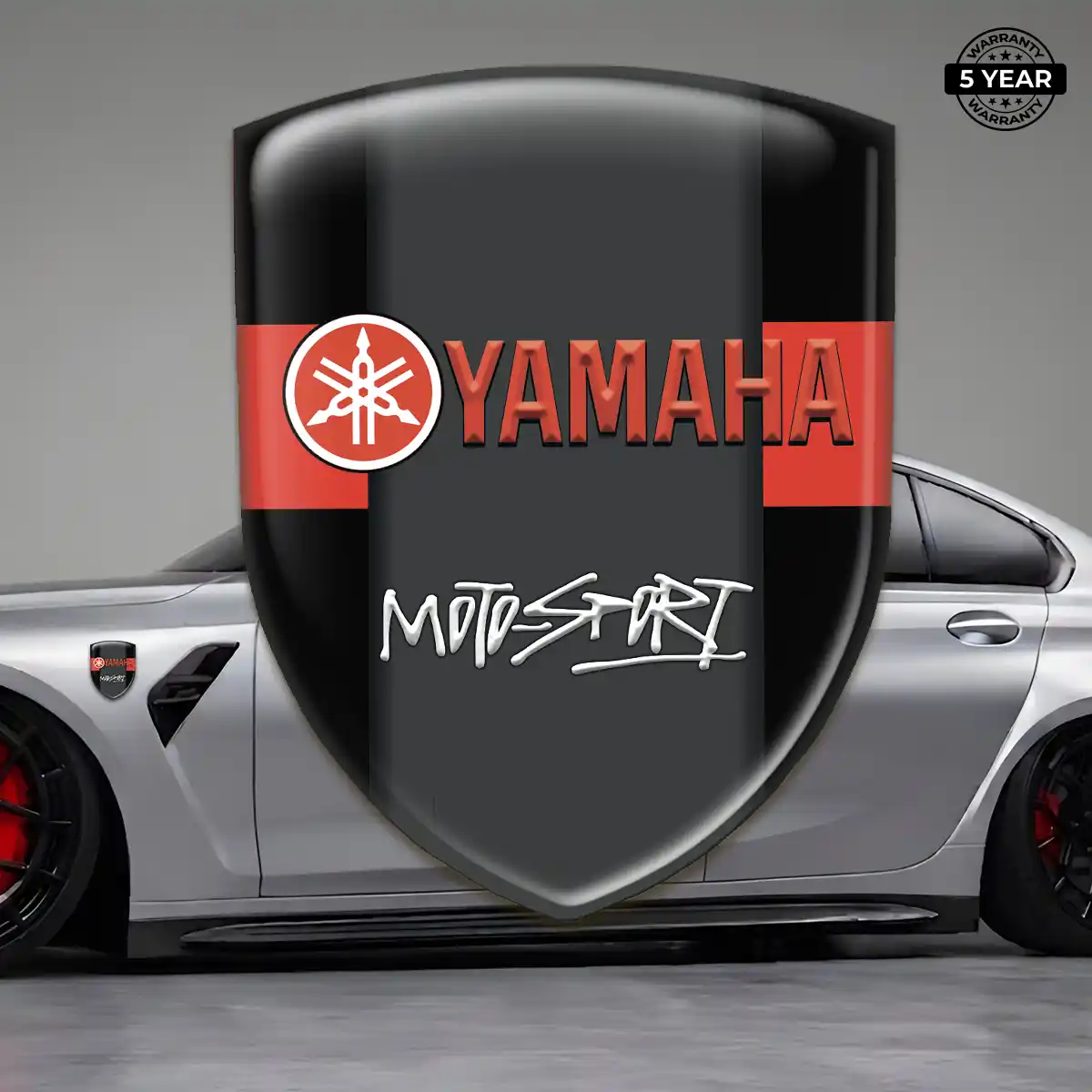 Yamaha Domed Car Sticker Signature Grade