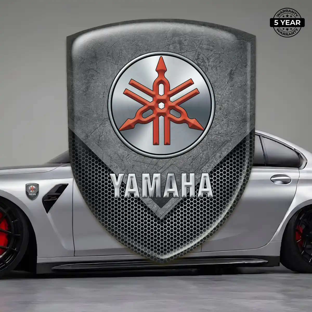 Yamaha Domed Car Sticker Street Tuning