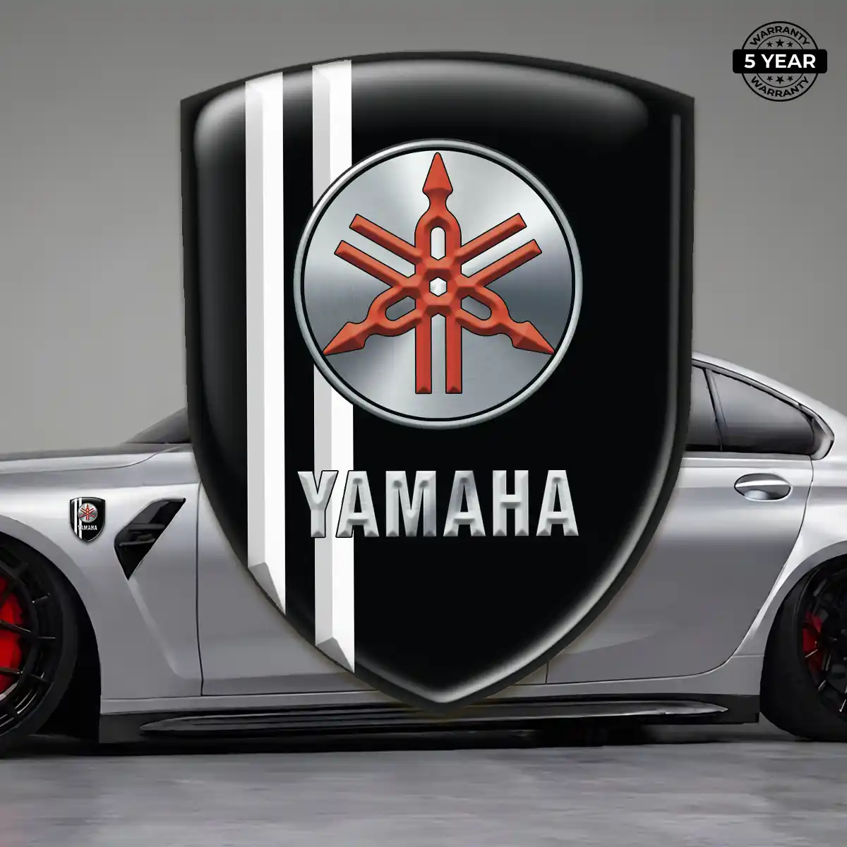 Yamaha Domed Decal Auto Tuning