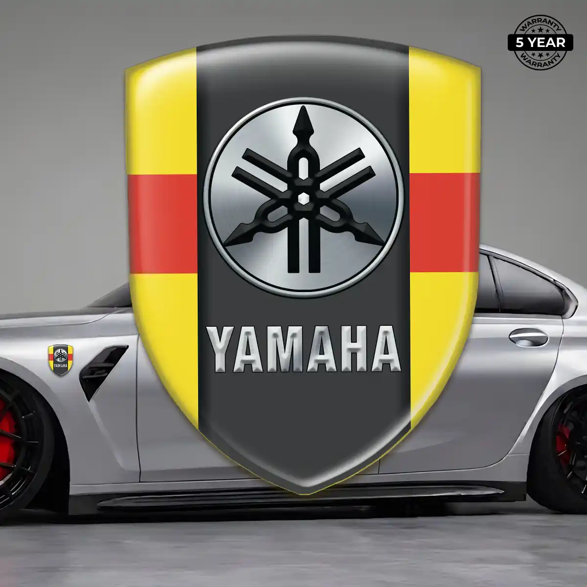 Yamaha Domed Decal Branded Line